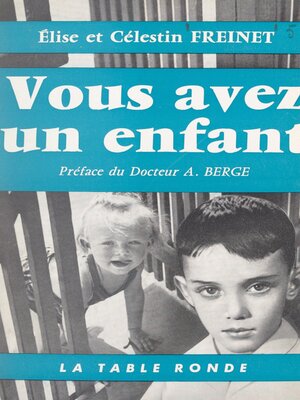 cover image of Vous avez un enfant
